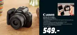 MediaMarkt Canon eos r100 + rf-s 18-45mm systemkamera mit objektiv Angebot
