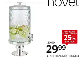 XXXLutz Novel getränkespender Angebot