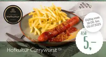 XXXLutz Hofkultur currywurst Angebot