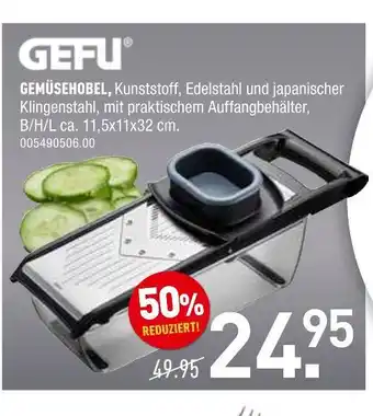 Möbel Wallach Gefu gemüsehobel Angebot