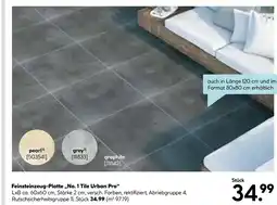 Hellweg Feinsteinzeug-platte „no. 1 tile urban pro“ Angebot