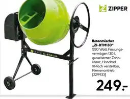 Hellweg Zipper betonmischer zi-btm130 Angebot