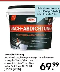 Hellweg Mem dach-abdichtung Angebot