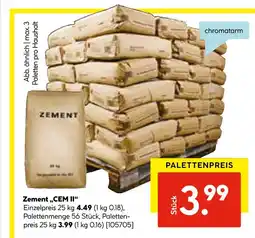Hellweg Zement „cem ii“ Angebot
