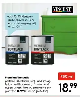 Hellweg Vincent premium buntlack Angebot