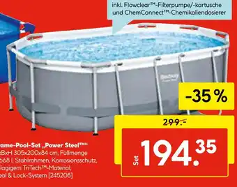 Hellweg Bestway frame-pool-set „power steel“ Angebot