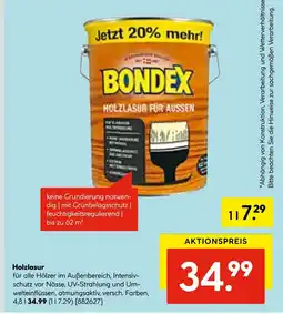 Hellweg Bondex holzlasur Angebot