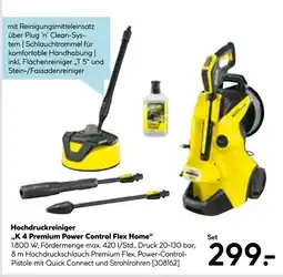 Hellweg Kärcher hochdruckreiniger „k 4 premium power control flex home“ Angebot