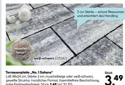 Hellweg Terrassenplatte „no. 1 sahara“ Angebot