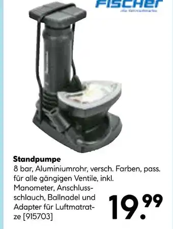 Hellweg Fischer standpumpe Angebot