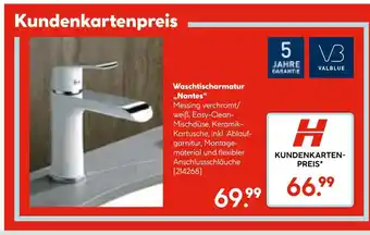 Hellweg Valblue waschtischarmatur „nantes“ Angebot