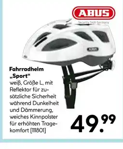 Hellweg Abus fahrradhelm „sport“ Angebot