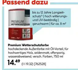 Hellweg Premium wetterschutzfarbe Angebot