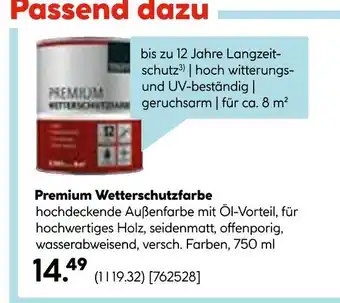 Hellweg Premium wetterschutzfarbe Angebot