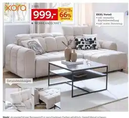 XXXLutz Xora couchtisch oder wohnlandschaft Angebot