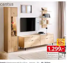 XXXLutz Cantus wohnwand Angebot