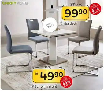 XXXLutz Carryhome esstisch oder schwingstuhl Angebot