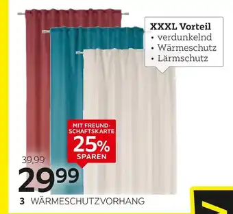 XXXLutz Esposa wärmeschutzvorhang „milton“ Angebot