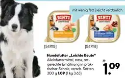 Hellweg Rinti hundefutter „leichte beute“ Angebot