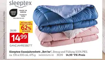 XXXLutz Sleeptex ganzjahresbett „bet he“ Angebot