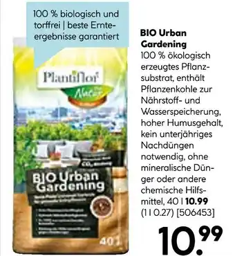 Hellweg Plantiflor bio urban gardening Angebot