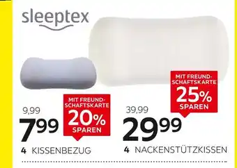 XXXLutz Sleeptex nackenstützkissen „cooly“ Angebot
