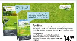 Hellweg Plantiflor rasendünger oder nachsaatrasen Angebot