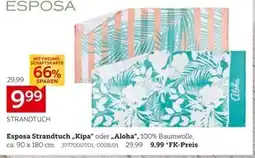 XXXLutz Esposa strandtuch „kipa“ oder „aloha“ Angebot