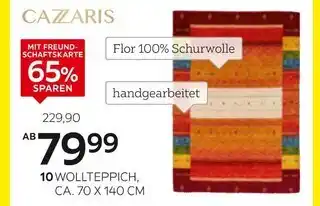 XXXLutz Cazaris wollteppich „sehnsucht nach eden“ Angebot