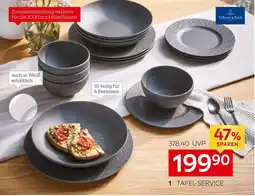 XXXLutz Villeroy & boch tafel-service „manufacture rock“ Angebot