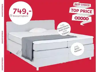 XXXLutz Boxxx boxspringbett Angebot