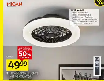 XXXLutz Mican led-deckenleuchte Angebot