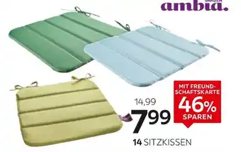 XXXLutz Ambia garden sitzkissen „summer“ Angebot