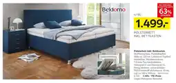XXXLutz Beldomo polsterbett inkl. bettkasten Angebot
