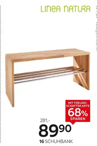 XXXLutz Linea natura schuhbank Angebot