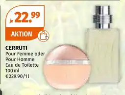 Müller Cerruti pour femme oder pour homme Angebot