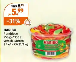 Müller Haribo runddose fruchtgummi Angebot