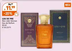 Müller Lou de pre man oder woman eau de parfum Angebot