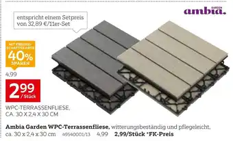 XXXLutz Ambia garden wpc-terrassenfliese Angebot
