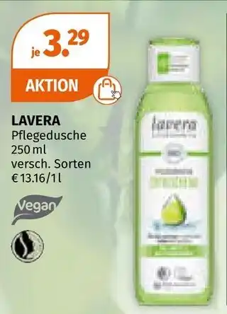 Müller Lavera pflegedusche Angebot