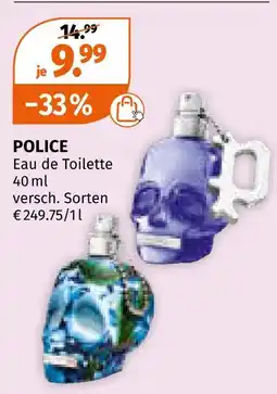Müller Police eau de toilette Angebot