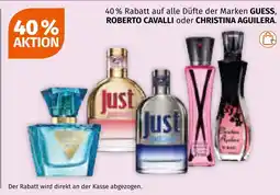 Müller Guess, roberto cavalli, christina aguilera 40 % aktion Angebot