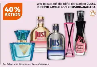Müller Guess, roberto cavalli, christina aguilera 40 % aktion Angebot