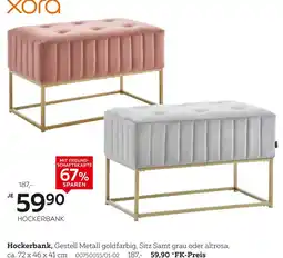 XXXLutz Xora hockerbank Angebot