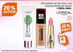 Müller L'oréal paris 20% aktion Angebot