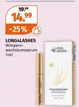 Müller Long4lashes wimpernwachstumsserum Angebot