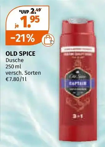 Müller Old spice dusche Angebot