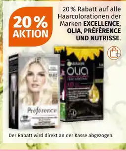 Müller Excellence, olia, préférence und nutrisse 20% rabatt Angebot