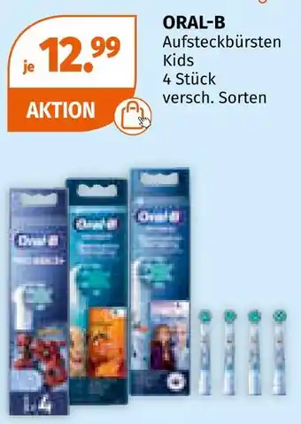 Müller Oral-b aufsteckbürsten kids Angebot