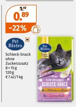 Müller Pet bistro schleck-snack Angebot
